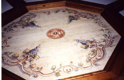 Deckenbemalung
