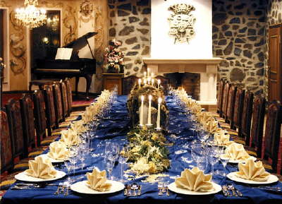 Festtafel im Wappensaal